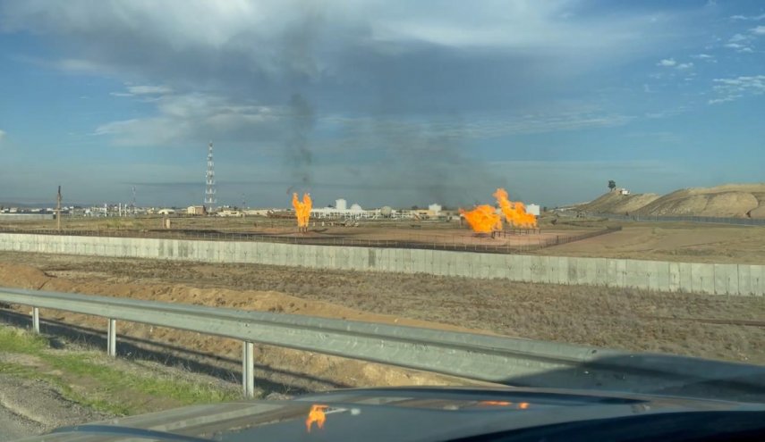 اعتداء ارهابي على حقول باي حسن النفطية في العراق