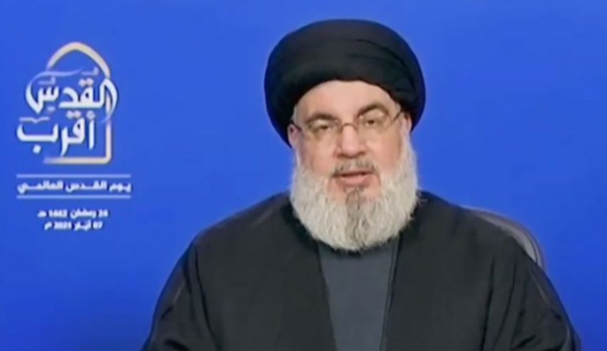 السيد نصر الله يتحدث عصرا لمناسبة يوم القدس العالمي