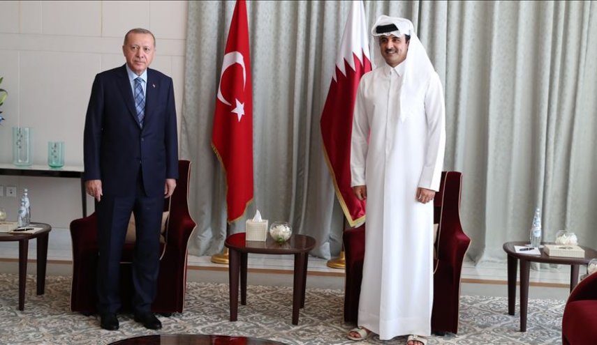 گفتگوی تلفنی اردوغان با امیر قطر
