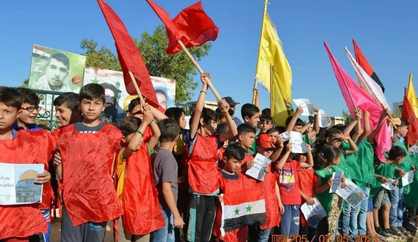 شاهد بالصور...احياء يوم القدس في 
