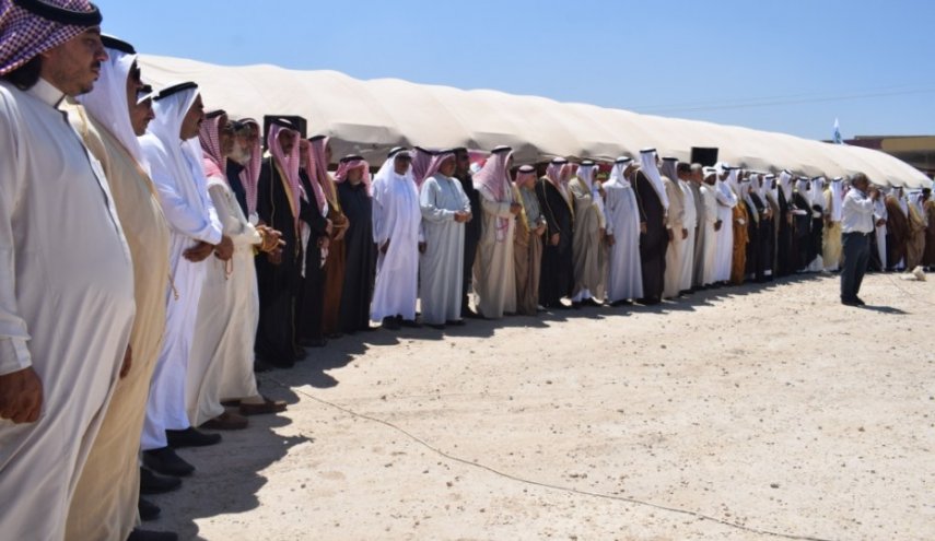بالصور .. عشائر سوريا ترفض وجود المحتلين على أراضيها