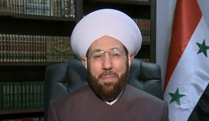 مفتي سوريا: سندعم القضية الفلسطينية حتى تحرير القدس