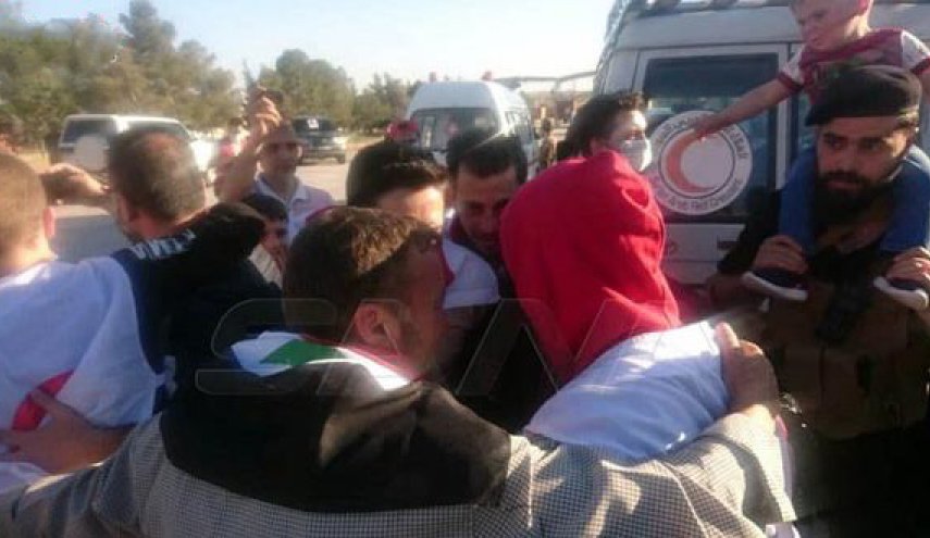 بالصور.. تحرير 5 مختطفين وجثمان شهيد من الجيش السوري بريف حلب