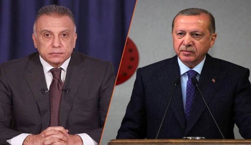 اردوغان يبحث مع رئيس وزراء العراقي اعتداءات الاحتلال على الفلسطينيين