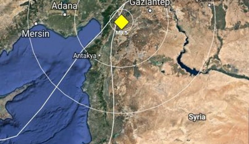 سوريا.. هزة أرضية تضرب مدينة حلب

