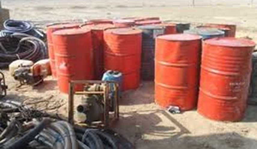 ضبط 200 ألف لتر من الوقود المهرب جنوب ايران
