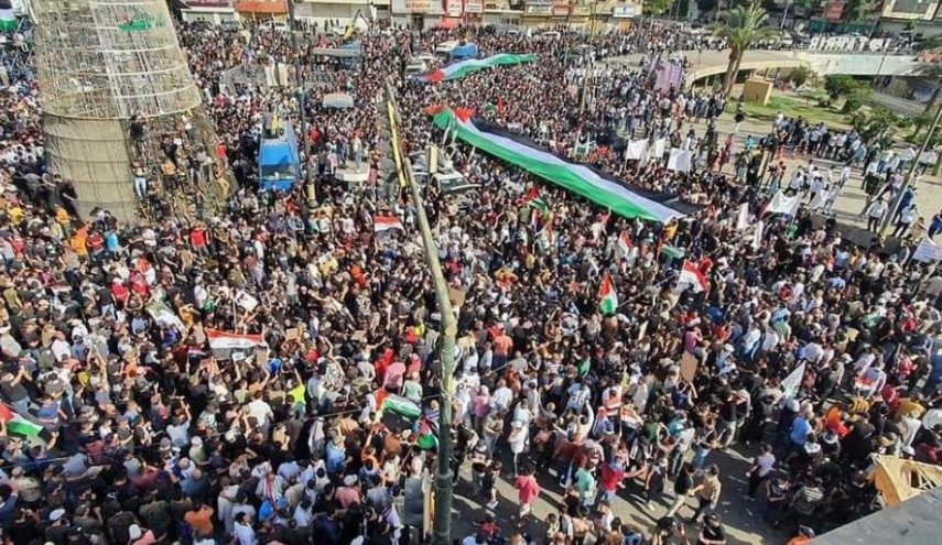 كلمة السيد مقتدى الصدر في ساحة التحرير ببغداد