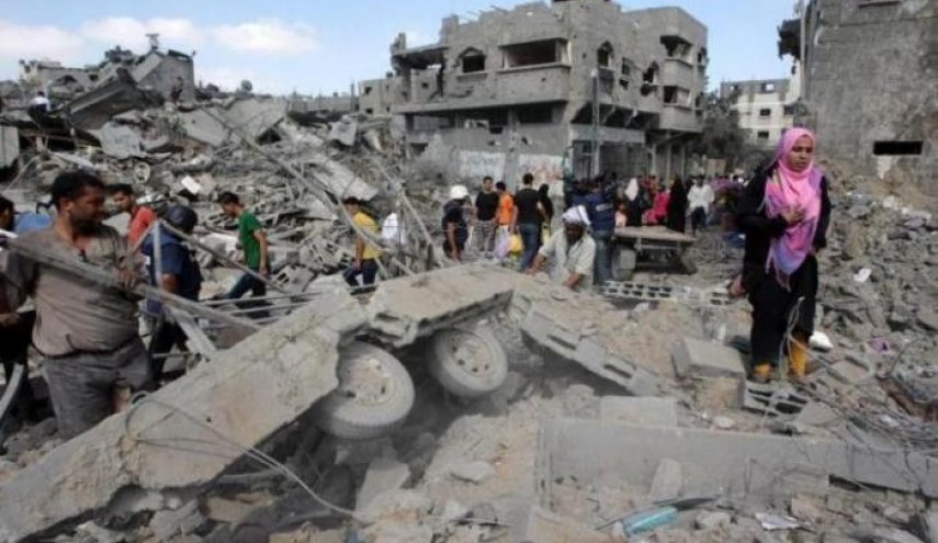 المئات يتجمعون في إسبانيا للتنديد بمجزرة الإحتلال فى فلسطين 