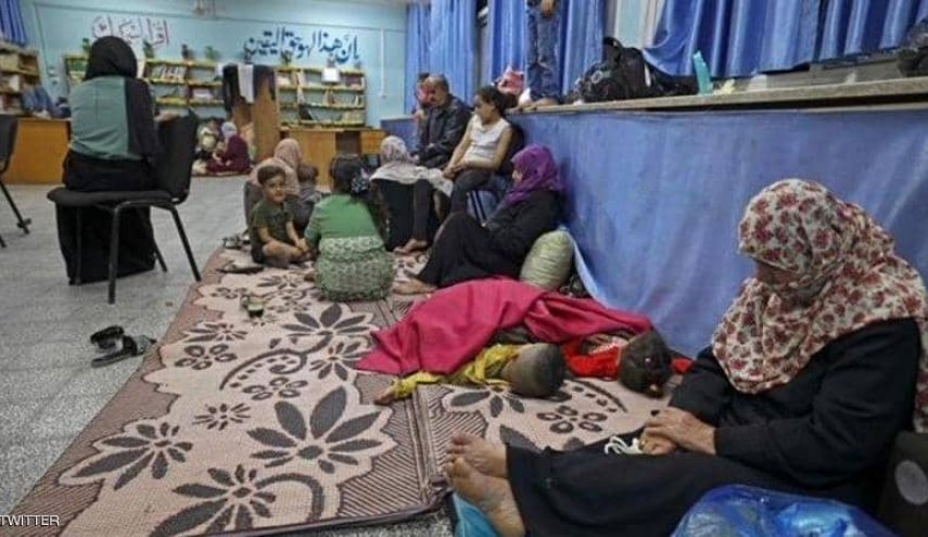 107 آلاف نازح في غزة وخسائر بـ322 مليون دولار