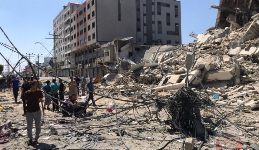 بالصور : هكذا فعلت طائرات العدوان الاسرائيلي