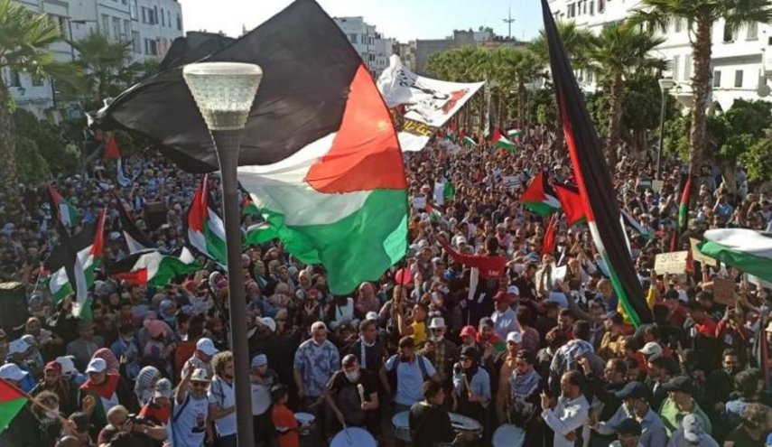 وقفات بـ40 مدينة مغربية احتفالًا بانتصار المقاومة ورفضًا للتطبيع
