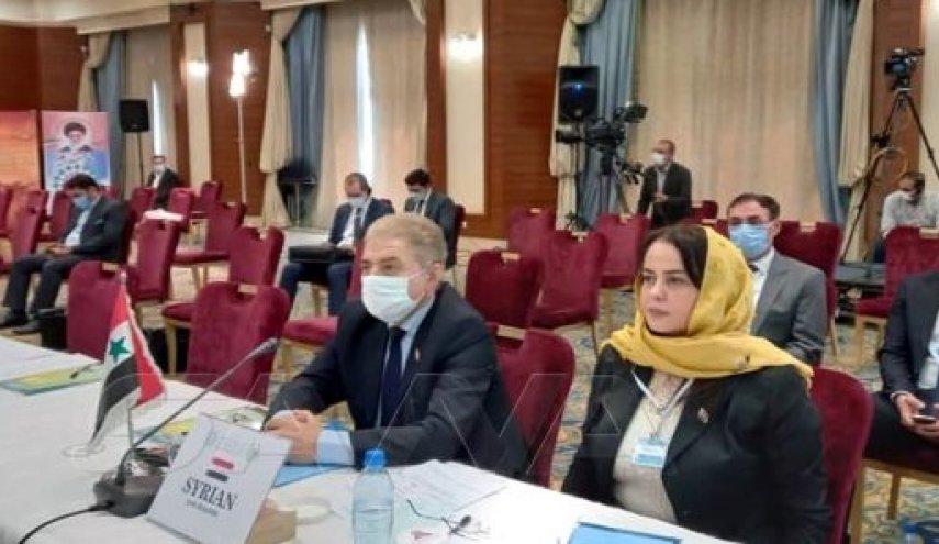 من طهران..سوريا تعلن دعمها للقضية الفلسطينية 
