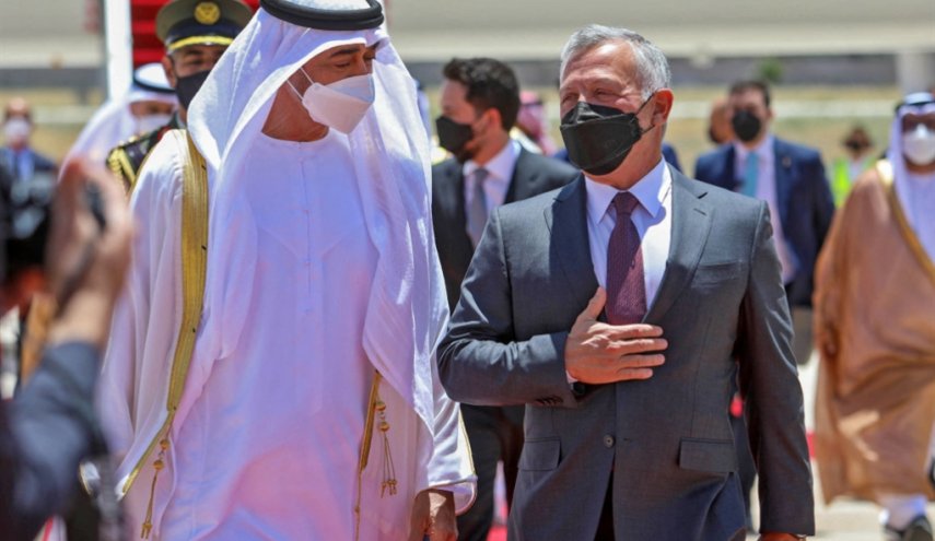بعد التطنيش المصري.. بن زايد يزور الاردن لللتوسط