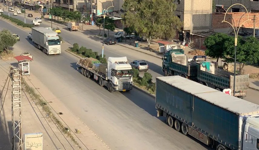 مصادر خاصة: رتل من 30 آلية دخل قاعدة الشدادي غير الشرعية