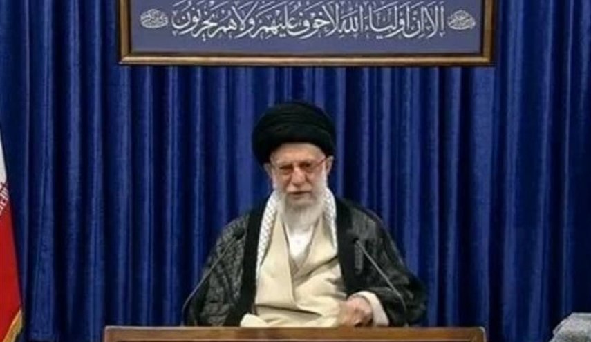 معنای آیه قرآنی نصب شده در محل سخنرانی رهبر معظم انقلاب
