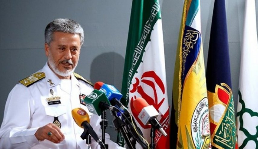 الادميرال سياري : الدفاع عن أمن البلاد ووحدة أراضيها لايقبل التوقف 