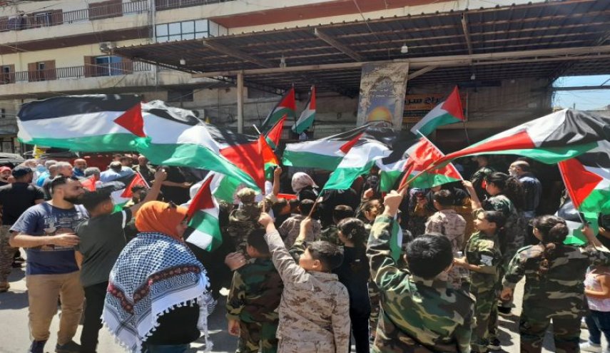 مخيّمات شمال لبنان تتضامن مع الشعب الفلسطيني