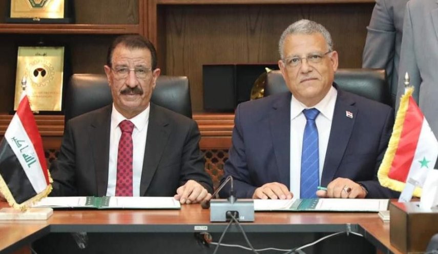 العراق وسوريا يوقعان مذكرة تفاهم في المجال الزراعي
