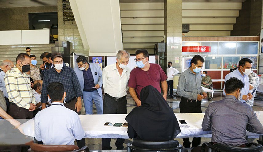 شاهد/ الاقلية اليهودية بمدينة شيراز تشارك في الانتخابات الرئاسية 2021