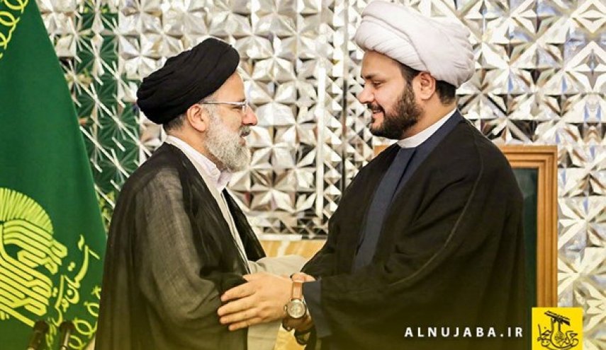 الامين العام للنجباء يهنئ بفوز السيد رئيسي في الانتخابات