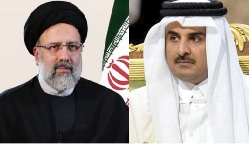 امير قطر يتصل هاتفيا بالسيد رئيسي ويبحث معه العلاقات الثنائية 