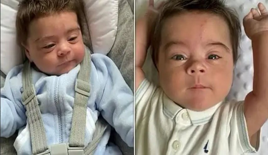  
رضيع مولود حديثاً يصبح من أصحاب الشهرة.. وهذا هو السبب
