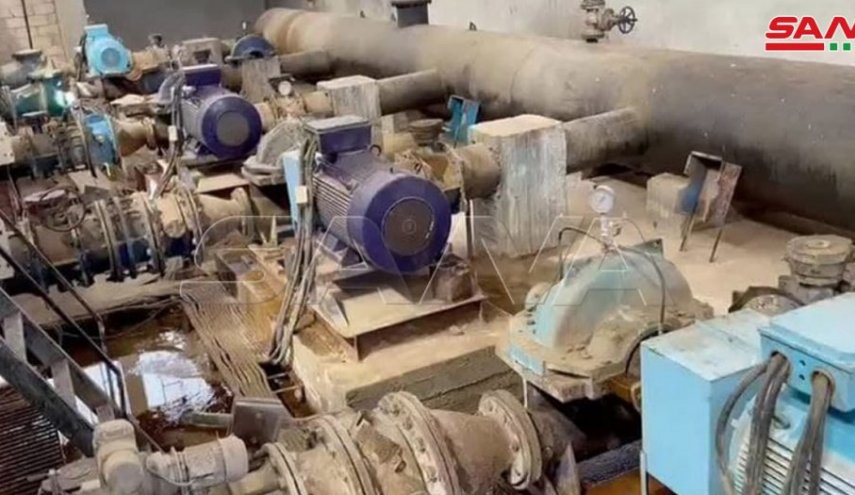  توقف محطة مياه علوك عن العمل بشكل كامل