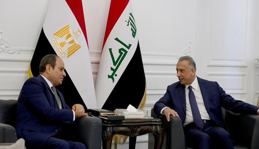 قبيل قمة بغداد.. مباحثات ثنائية بين الكاظمي والسيسي 