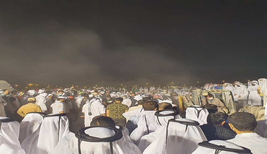 تشييع الناشطة الإماراتية 'آلاء الصديق' في الدوحة