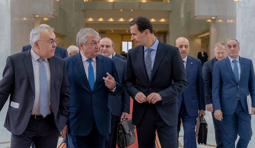 بشار الاسد يستقبل مبعوث بوتين..هذا محور البحث بين الجانبين   