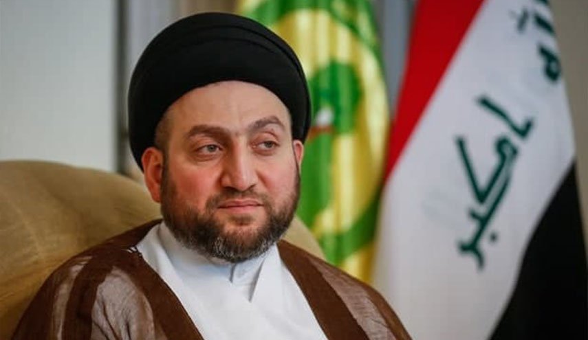 السيد عمار الحكيم يهنئ ایجئي بتعيينه رئيسا للسلطة القضائية