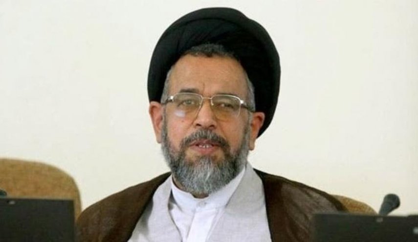 وزير الامن الايراني یزور مكان استشهاد الفريق سليماني