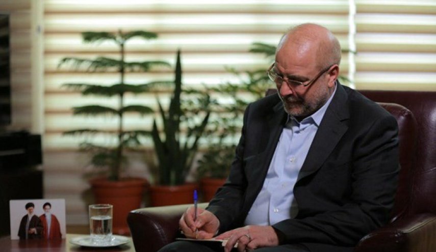 قاليباف يوجّه رسالة لنظيره السوري حول توطيد العلاقات
