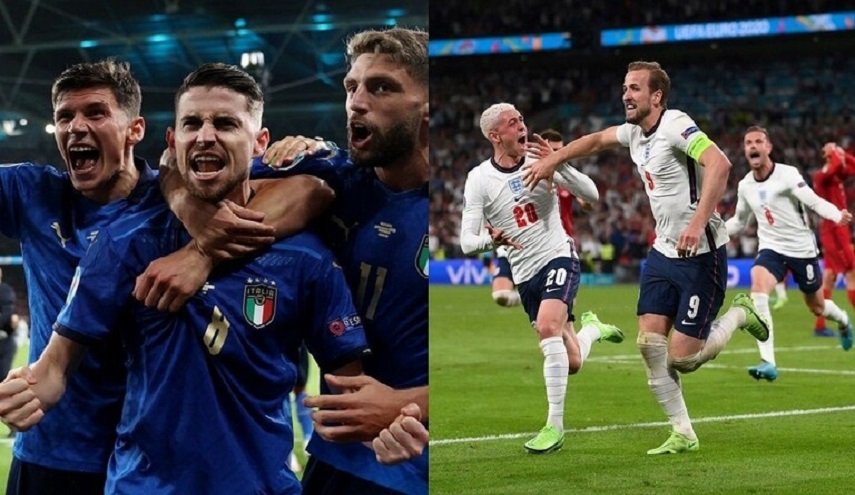 موعد مباراة إيطاليا وإنجلترا في نهائي يورو 2020 والقنوات الناقلة