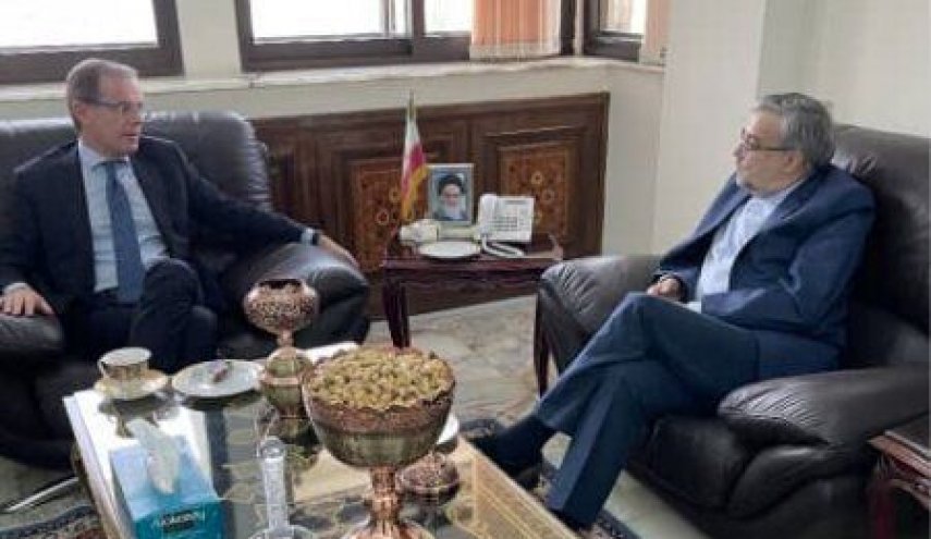 القائم بالاعمال الايراني يجري مباحثات مع السفير الايطالي في ابوظبي