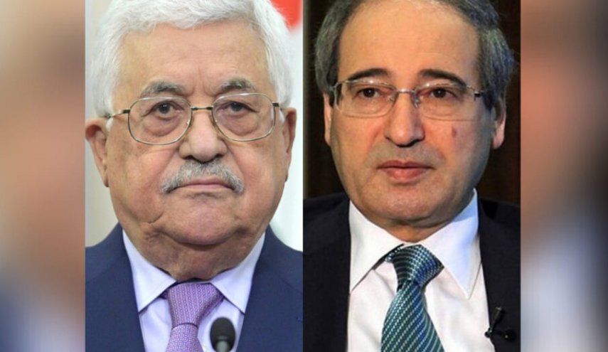 المقداد يتلقى اتصالاً من محمود عباس وهذا ما دار بينهما..!