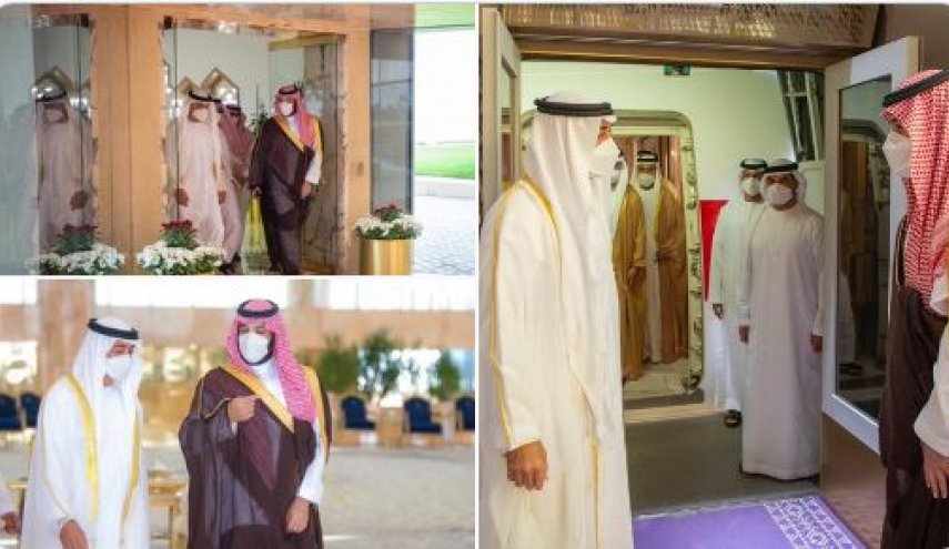 محمد بن سلمان يستقبل ابن زايد في الرياض