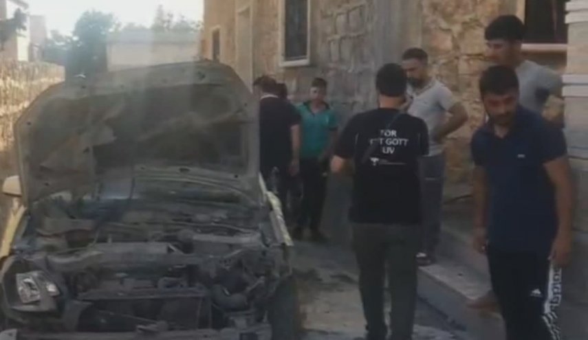 بالصور.. شهيدة ومصابة بسقوط قذائف على بلدة نبل بريف حلب