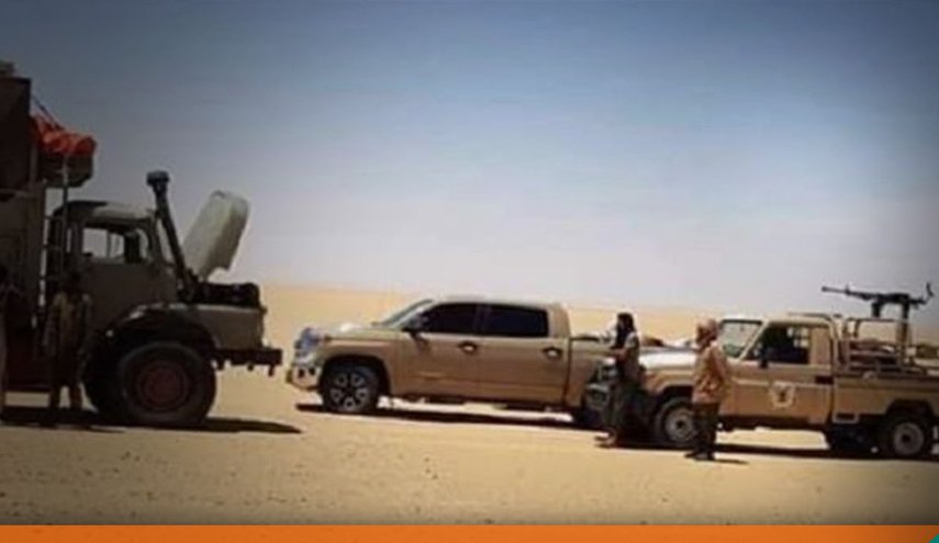 اللجنة العسكرية المشتركة لقوات حفتر تتجول في معسكرات الجنوب