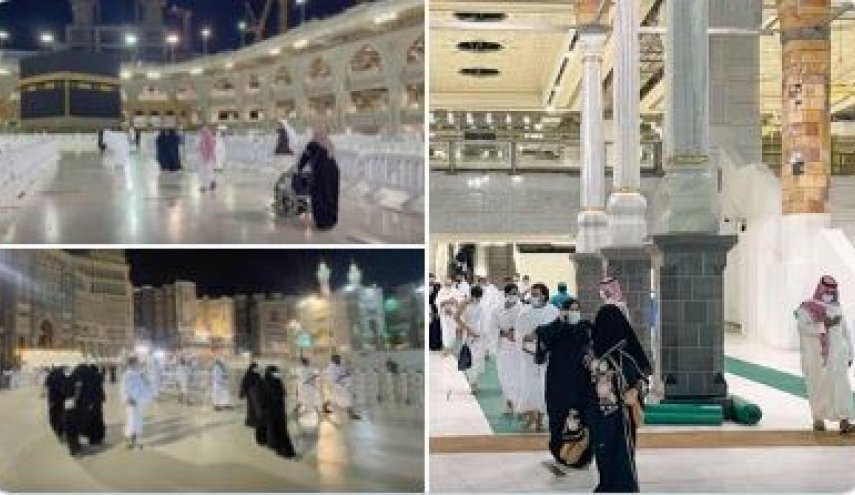الحرم المكي يستقبل أول أفواج المعتمرين 
