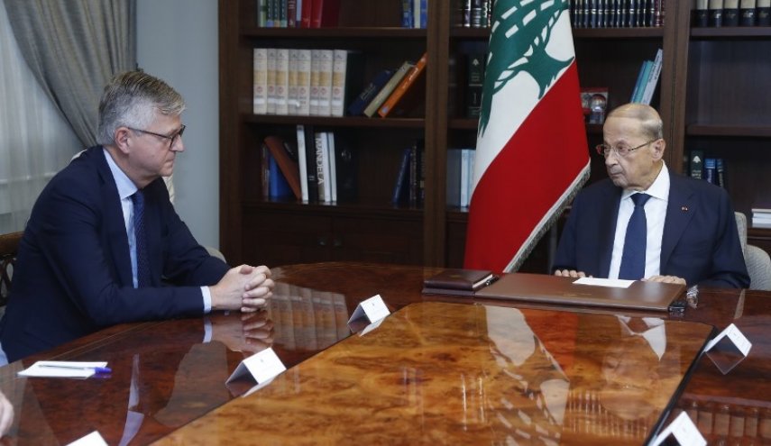 عون أكد للاكروا رغبة لبنان في التمديد للقوة الدولية