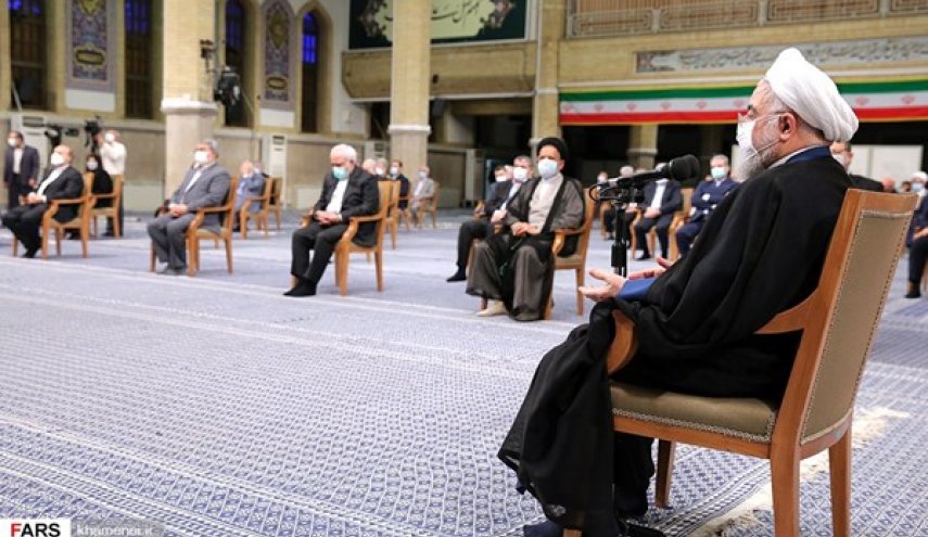 روحاني: رغم الحظر وفرنا النقد الاجنبي عبر زيادة الانتاج
