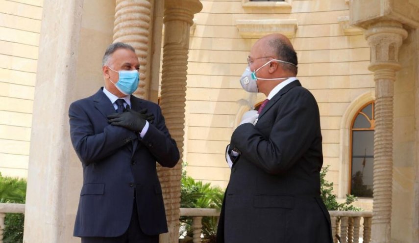 العراق..هذا ما دار في لقاء الرئيس العراقي و الكاظمي