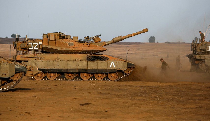 مناورة جيش الاحتلال بمحاذاة الحدود اللبنانية