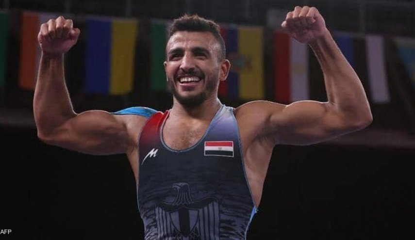 المصري كيشو يحرز برونزية المصارعة اليونانية الرومانية
