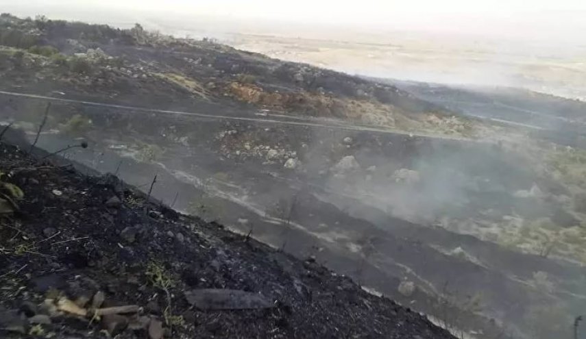 العناية الإلهية تناصر وحدات إطفاء الحرائق في سوريا