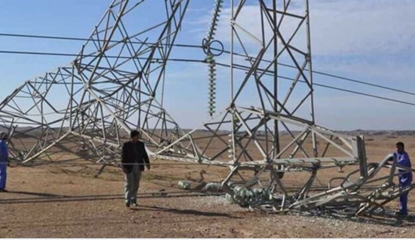 عمل تخريبي يستهدف ابراج الطاقة في سامراء