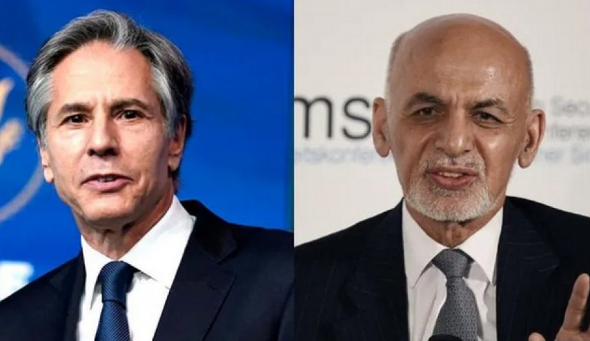 بلينكن وغني يبحثان سبل وقف العنف في أفغانستان

