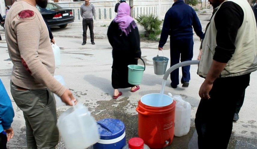 نحو مليون مواطن سوري محرومون من المياه