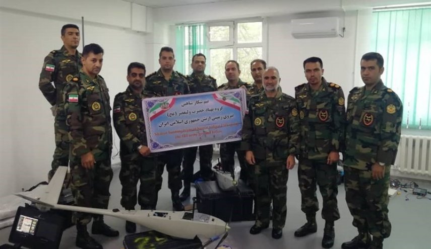تیم پهپاد نیروی زمینی ارتش وارد قزاقستان شد